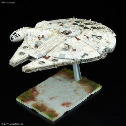 Millennium Falcon 1/144 Plastic Model Kit, from Star Wars Character Line