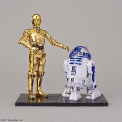 1/12 C-3PO & R2-D2 Model Kit, from Star Wars Character Line