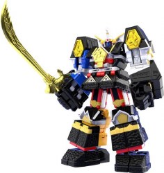 Super Mini Pla Shogun Megazord Plastic Model Kit, from Mighty Morphin Alien Rangers