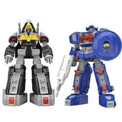 Super Mini Pla Astro Megazord & Delta Megazord Model Set, from Power Rangers in Space (Box of 2pc)