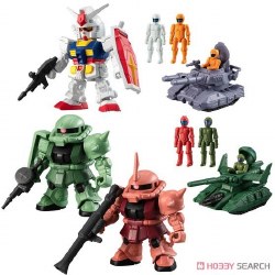 Mobile Suit Gundam Micro Wars Model Kit, from Mobile Suit Gundam (Box of 10pcs)