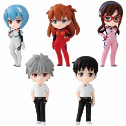 Evangelion Primostyle Figures, from Evangelion, Box of 10