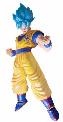 Yellow Goku Figure-rise Standard SSGSS Model Kit from Dragon Ball Super