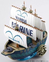 Marine Warship, One-Piece Model Ship, from Grand Ship Collection