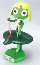 Keroro Gunso Ver 1.5 + Flying Board Model Kit, from Keroro