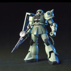 #105 MS-06 Zaku II F2 (Zeon Ver.) HGUC Model Kit, from Gundam 0083
