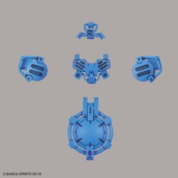 30mm 1/144 Option Armor, for Special Squd Portanova, Light Blue