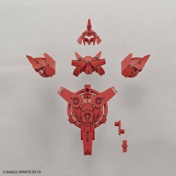 30mm Option Armor, for 1/144 Commander Type  Portanova, Red