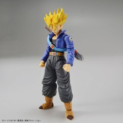 Super Saiyan Trunks Model Kit, from Dragon Ball Z, Spirits Figure-rise Standard