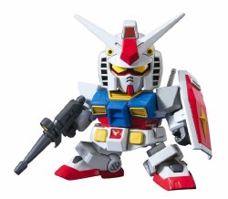 BB329 RX-78-2 Gundam (Animation Color) SD Action Figure Model Kit