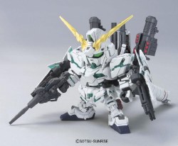 BB390 Full Armor Unicorn Gundam Model Kit, from SD Action Figure