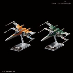 Poe's X-Wing & X-Wing Fighter Vehicle Model Kit (Rise of Skywalker Version), from Star Wars