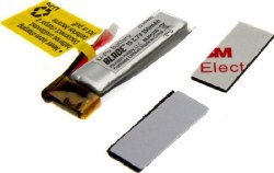 150mAh 1S 3.7V 45C LiPo Battery:  70S