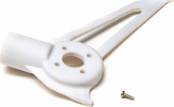 Vertical Tail Fin/Motor Mount (White): 150 S