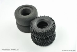 Blackrock Tires, Super Soft w/ 2-stage inserts, 115/45/1.9" (pr.)