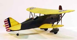 Curtiss P6E Hawk,17.5" Rubber Power