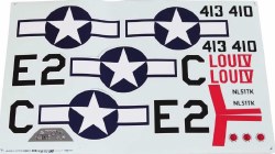 Decal Set: P-51D 1.5m-