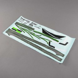 Decal Set: HAVOC Xe 80mm EDF Sport Jet-