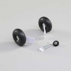 Landing gear set w/float wire, screws: UMX Timber