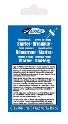 Solar Starters, Model Rocket Engines (6pk)
