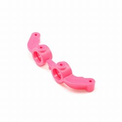 Front Spindle Blocks (2) Pink; ECX 2WD