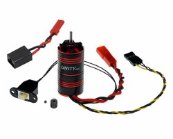 Furitek UNITY PRO 2-in-1 Micro FOC BL System (3500kV) For Traxxas® TRX-4M