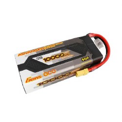 G-Tech Advanced 10000mAh 15.2V 100C 4S2P HardCase liPo Battery Pack 61# With EC5 Plug