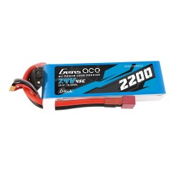G-Tech 2200mAh 2S1P 7.4V 45C liPo Battery Pack with Deans Plug
