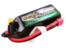 G-Tech Bashing 2200mAh 3S1P 11.1V 35C liPo Battery Pack with Deans Plug Soft Pack (74.7x33.5x25.4mm