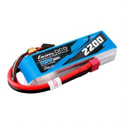 G-Tech 2200mAh 3S1P 11.1V 60C lipo Battery Pack With Deans Plug