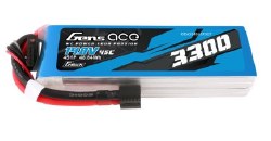 G-Tech 3300mAh 4S1P 14.8V 45C liPo Battery Pack with EC3 and Deans Adapter Soft Pack (138x42x26mm +/