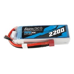 2200mAh 3S1P 11.1V 60C liPo Deans Plug Soft Case 106x34x25mm