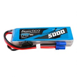 G-Tech 5000mAh 45C 4S1P 14.8V liPo Battery Pack With EC5 Plug