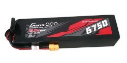 G-Tech 6750mAh 4S1P 14.8V 60C liPo Battery Pack with XT60 Plug Soft Pack (184x50x35mm +/- Manufactur