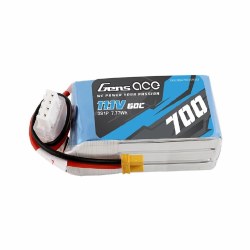 700mAh 3S1P 11.1V 60C liPo XT30 Plug Soft Case 58x22.5x23mm