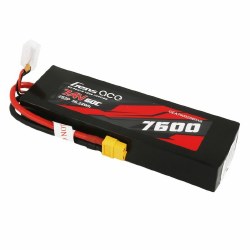 7600mAh 7.4V 60C liPo Battery - XT60 Plug 153x47x29mm
