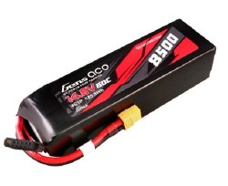 G-Tech 8500mAh 4S1P 14.8V 60C liPo Battery Pack with XT60 Plug Soft Pack (155x43x48mm +/- Manufactur