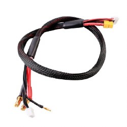 2S/4S Charge Cable: 5mm Bullet With XT60 Connector