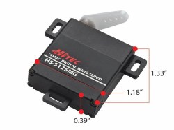 Digital Wing Servo HS-5125MG: Universal