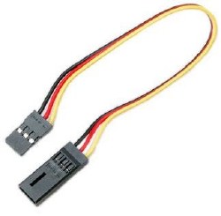 Servo Extension, 6": JR/RCD