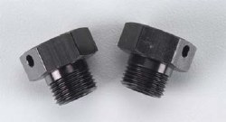 87534 Extra Wide Hex Adapter 7.5mm/Black (2)