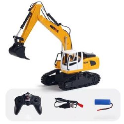 Huina 1/24  6CH 2.4G RC Excavator RTR