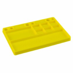 Dirt Racing: Parts tray (rubber material) Yellow