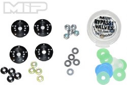 Bypass1? Tapered Hi-Flow Piston Kit, 5-Hole x 1.3mm, 1/8th Scale
