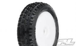 Wedge Carpet Tires MTD White Mini-B Front