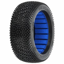 1/8 Hex Shot M3 F/R 3.3 Off-Road Buggy Tires (2)