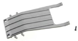 81256 Front Skid Plate Gray Slash