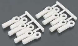 80511 Rod Ends Long White TRA Nitro Slash