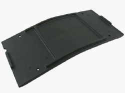 82192 Center Skid/Protector Plate Black SVG-X