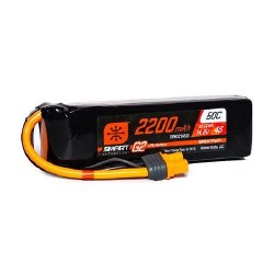 2200mAh 4S 14.8V Smart G2 LiPo 50C; IC3